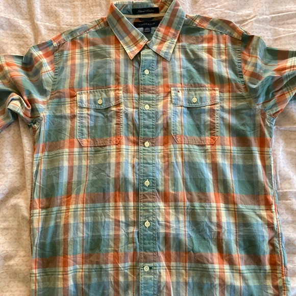 Tommy Hilfiger Island Madras button-down shirt, size large - Picture 1 of 6